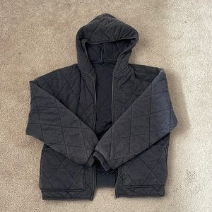 Wild Fable Black Quilted Jacket